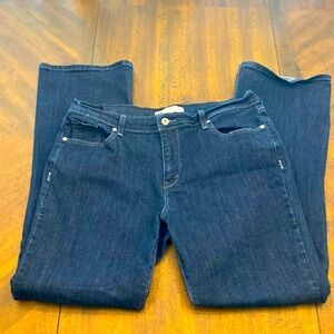 Levi 515 womens 14M 32x32 bootcut jeans dark